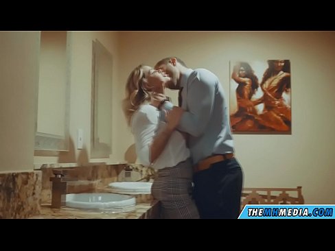 ❤️ When a busty blonde seduces you in a public restroom ❤️ Fucking at us